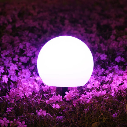 Round LED Solar Globes