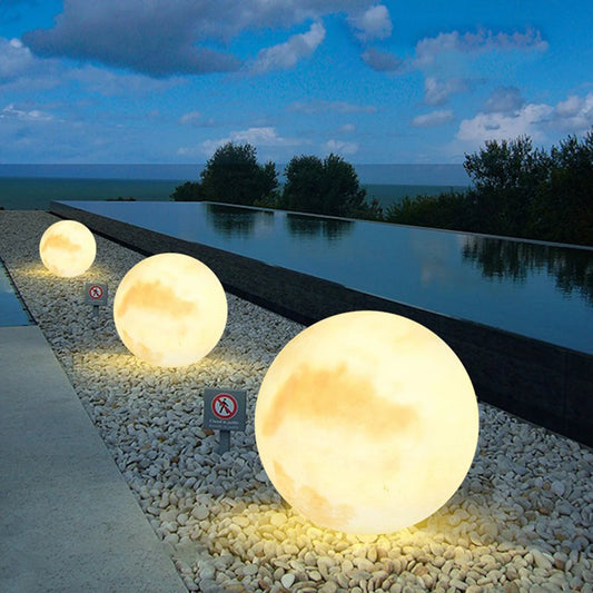 Round LED Solar Globes